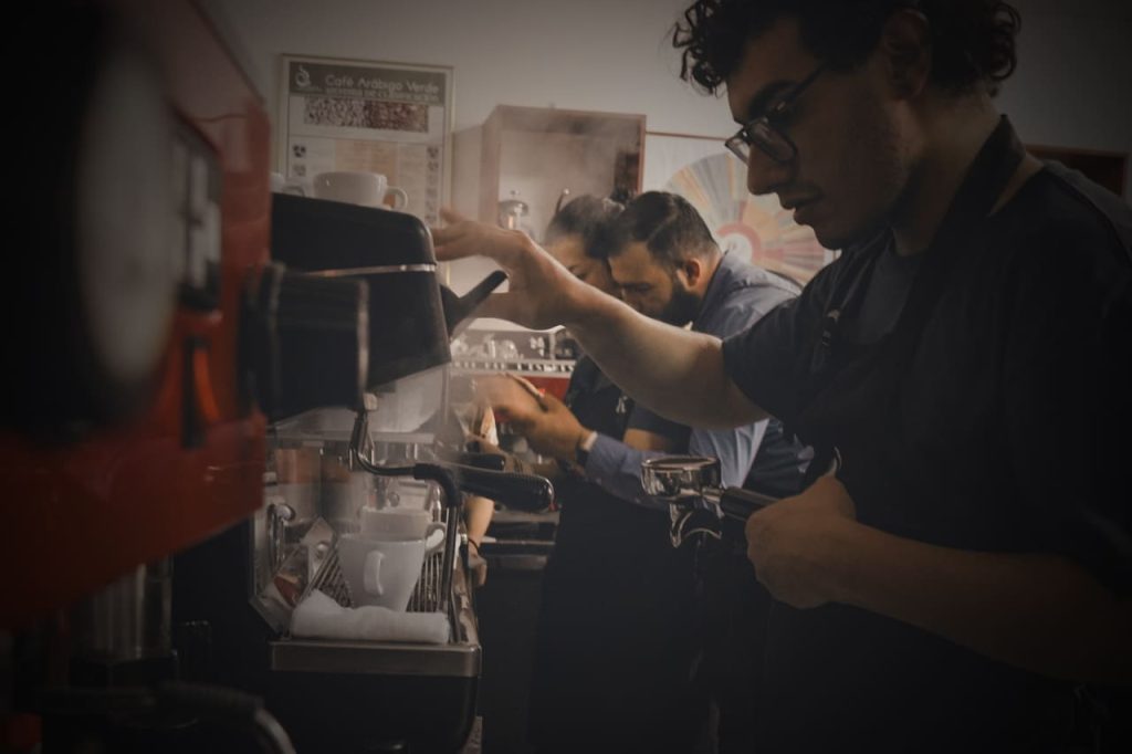 Pasión del Barista Café Instalaciones Maquina