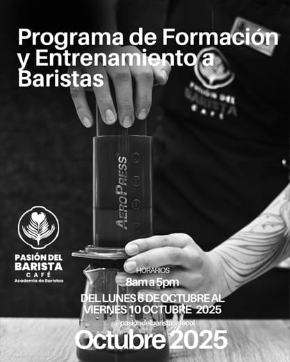 Programa entrenamiento Baristas Octubre