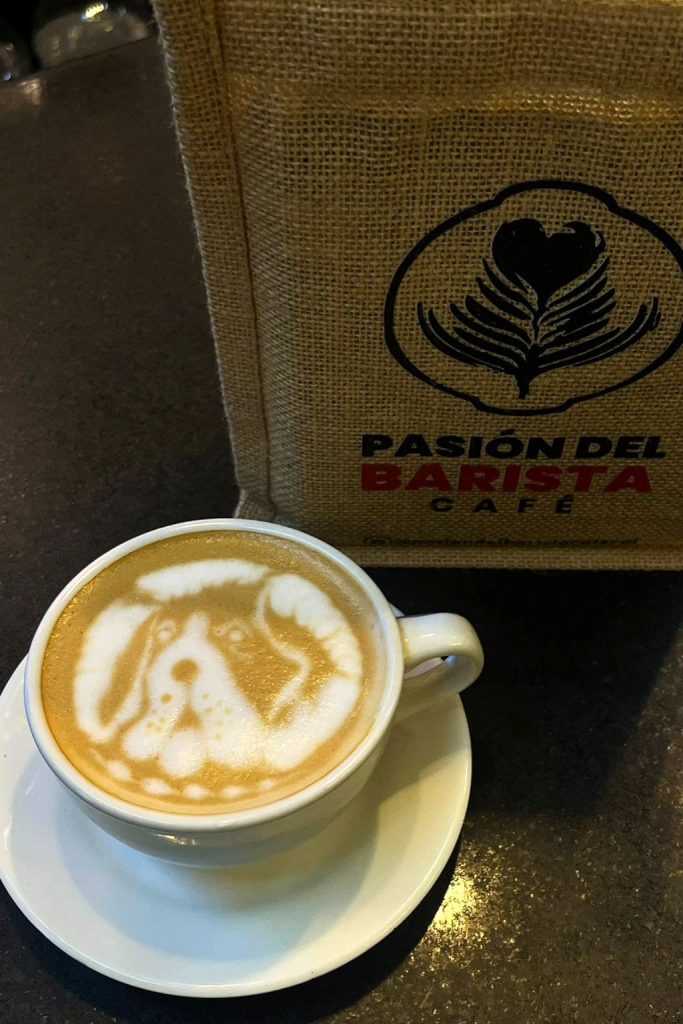 Café Arte Latte Pasión del Barista