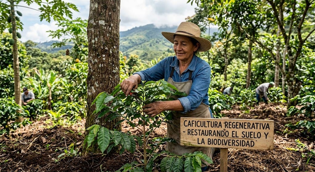 La Finca del Futuro: Cómo la Caficultura Regenerativa Está Redefiniendo el Sabor y la Trazabilidad del Café Colombiano